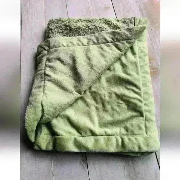 Koala Baby Turtles Bee Little Gift of Love Green Brown Fluffy Plush Baby Blanket - Picture 5 of 6